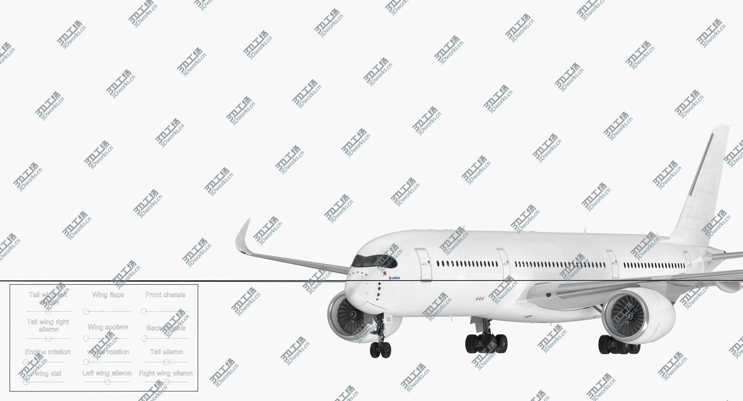 images/goods_img/2021040163/Airbus A350-900 Generic Rigged 3D Model 3D model/5.jpg